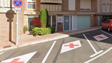Cruz Roja Calp en la calle María Jorro