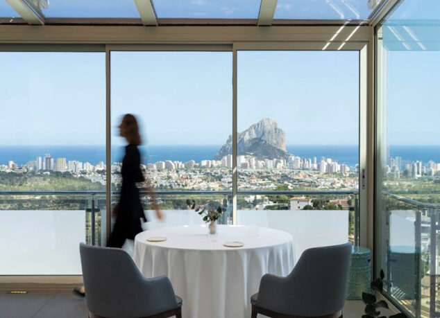 La alta cocina de una estrella Michelin se despide de la Marina Alta y echa el cierre definitivo 1 Imagen: Espacio de Orobianco en Calp, ya cerrado