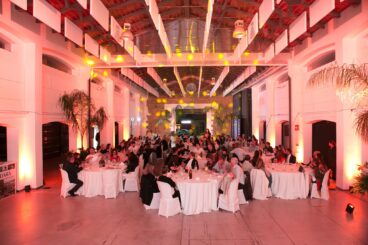 Vista general de la III Gala del Comercio y Empresas de Ondara en El Prado