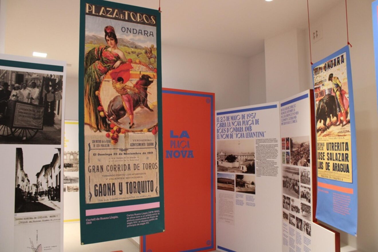 Interior del nuevo Museo de la Plaza de Toros de Ondara