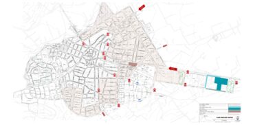 Mapa para el concierto de La Gossa Sorda en Pego – Ajuntament de Pego