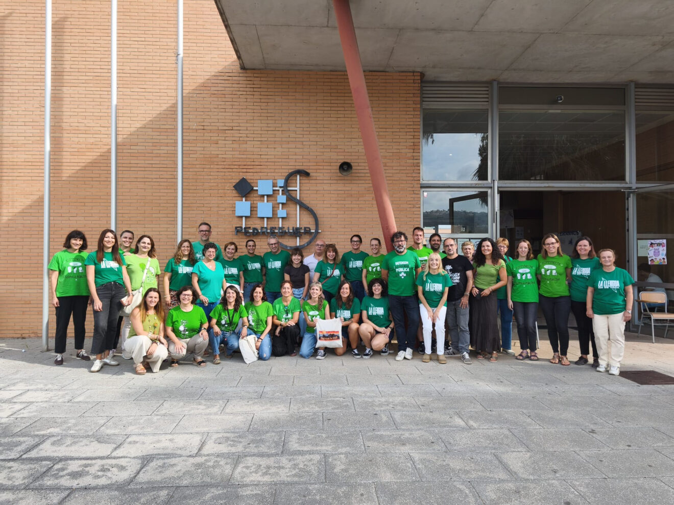 Movilización docente en el IES Pedreguer el 1 de octubre 2026