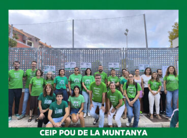 Movilización educativa en el CEIP Pou de la Muntanya de Dénia el 1 de octubre 2026