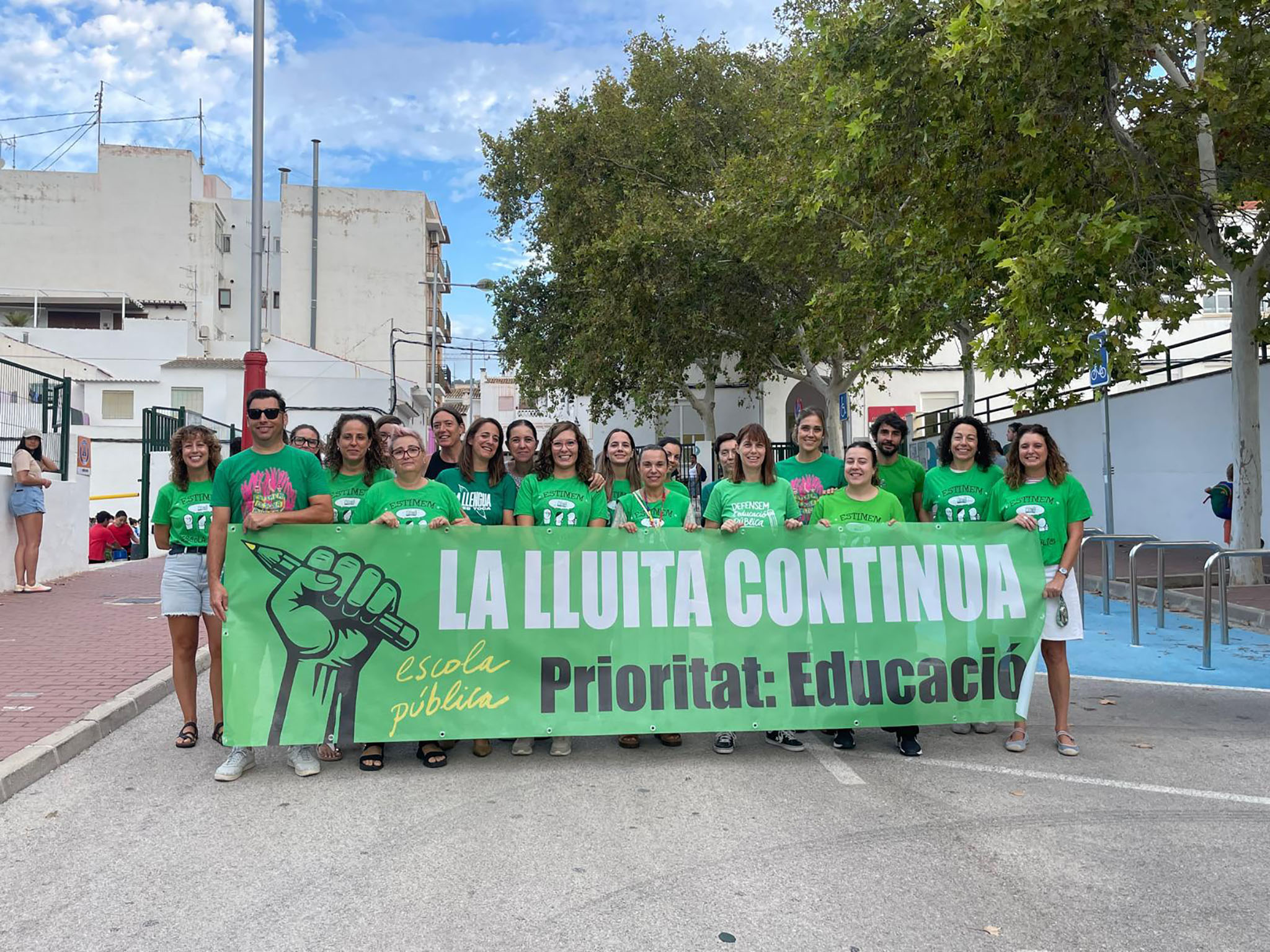 movilizacion educativa en el cp mediterrania y graull de xabia el 1 de octubre 2026