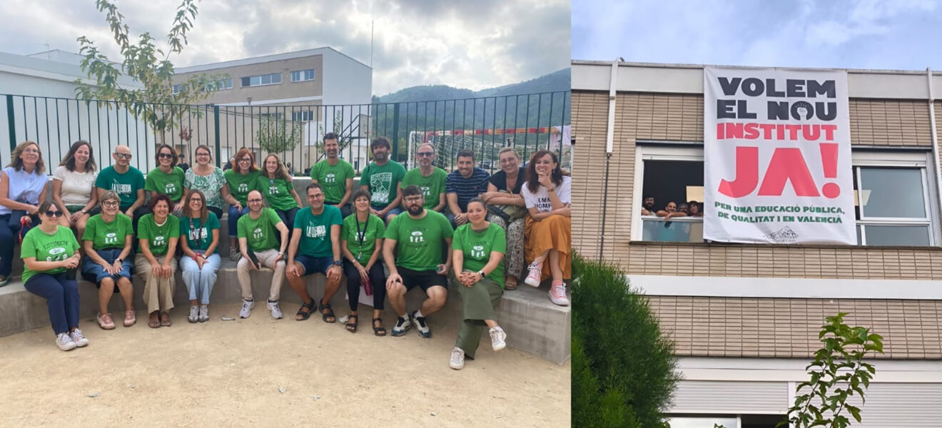 Movilización educativa en la sección del IES en Orba el 1 de octubre 2026