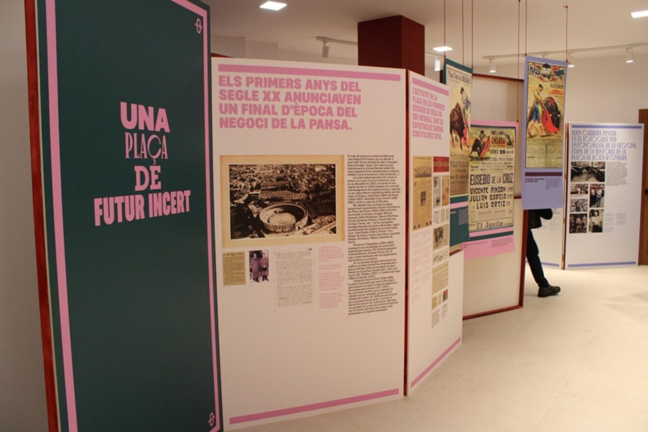 Interior del nuevo Museo de la Plaza de Toros de Ondara