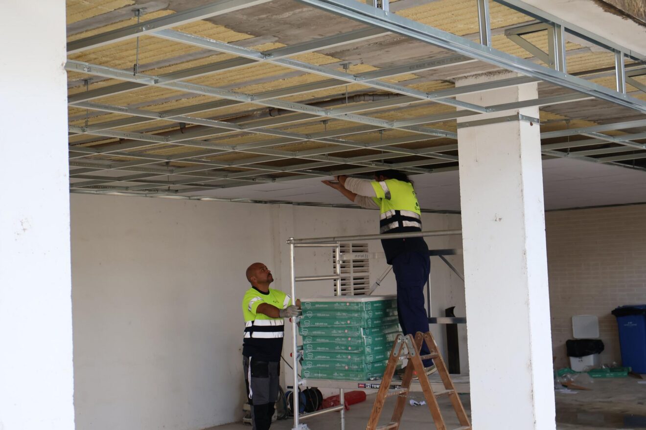 Obras de mejora en el Centro de Salud de Benitatxell