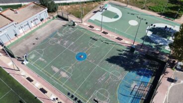 Renovación de pistas deportivas en Esplai Parc, Calp