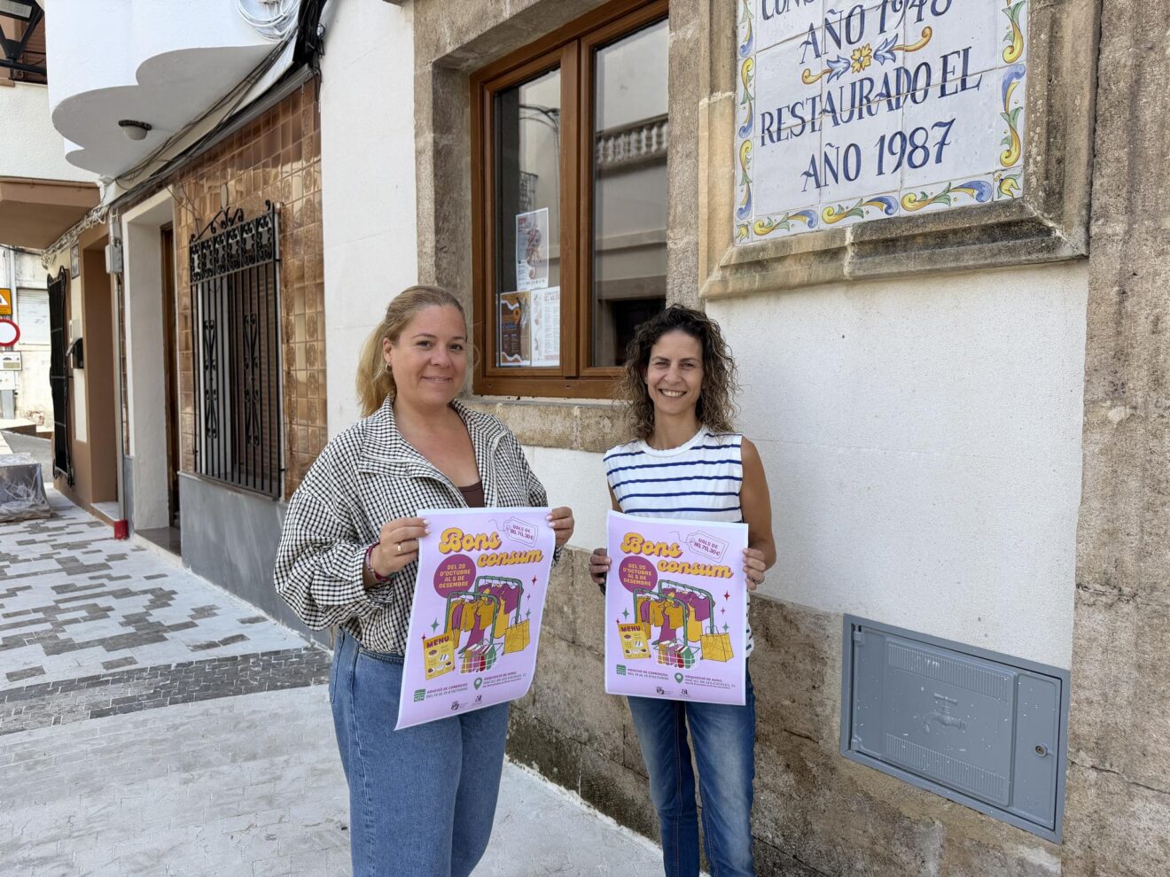 Presentación de la campaña Bono Consumo en Benitatxell