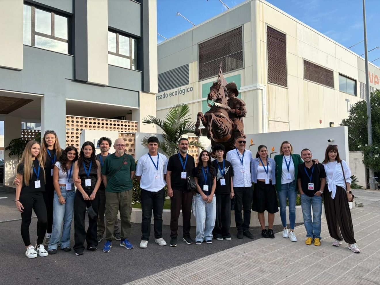 Participantes del encuentro final del proyecto EQUAL en Pedreguer