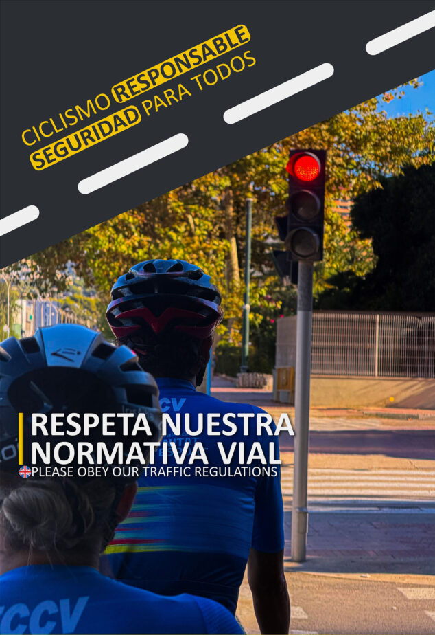 Imagen: 'Respeta nuetra normativa vial' en la campaña 'Un mismo asfalto, un mismo respeto' de Calp