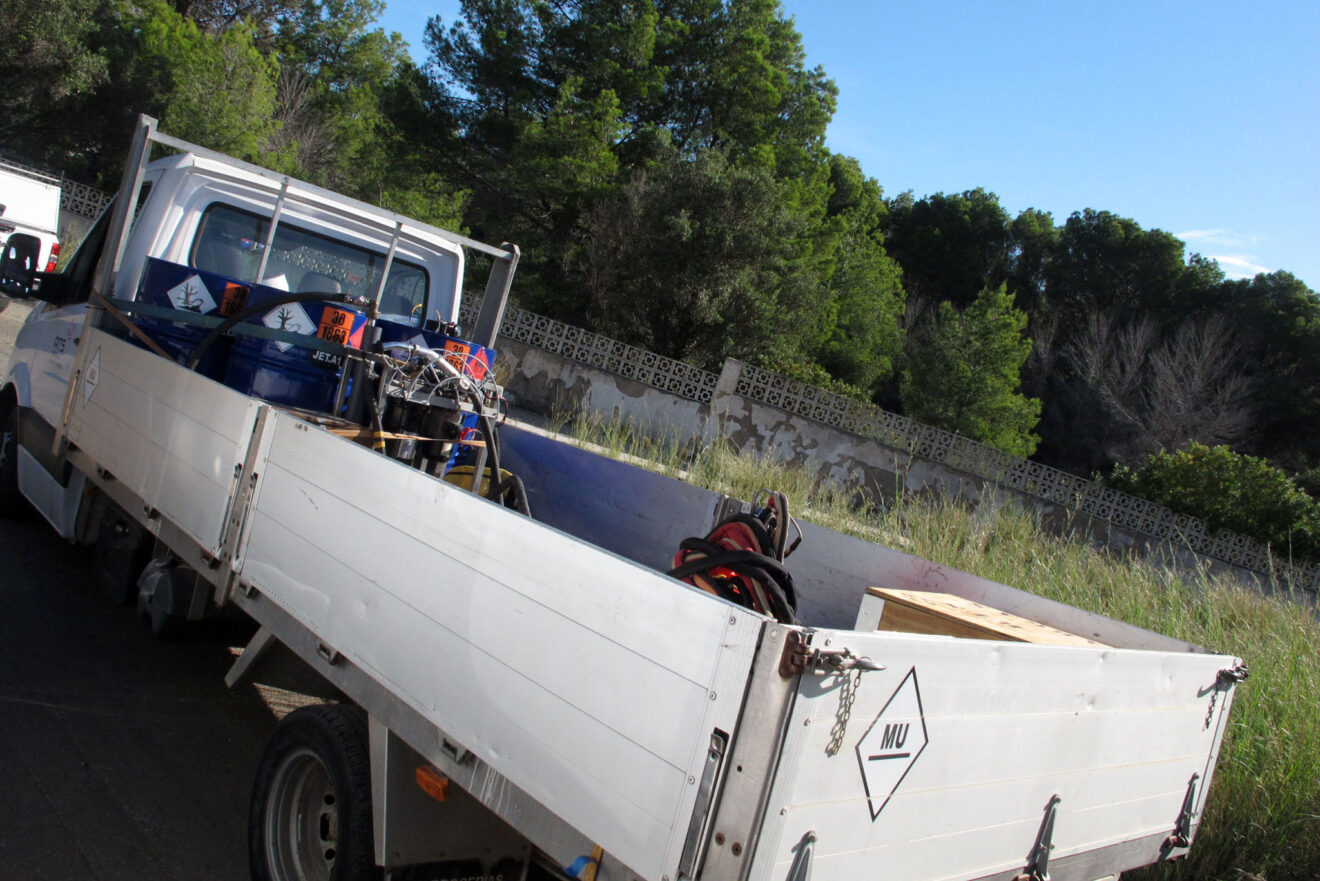 Retirada torres de alta tensión entre Dénia y Xàbia 05