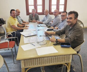 Reunión entre Gata de Gorgos y FGV para el acuerdo de la estación