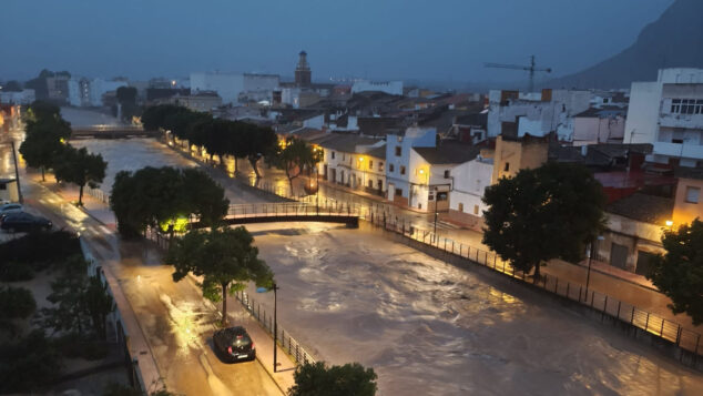 «Todos tenemos el trauma colectivo de la riada de 2007»: El Verger volvió a enfrentarse al Girona 1 rio girona al amanecer en el verger el lunes 19 de octubre imagen de basili salort