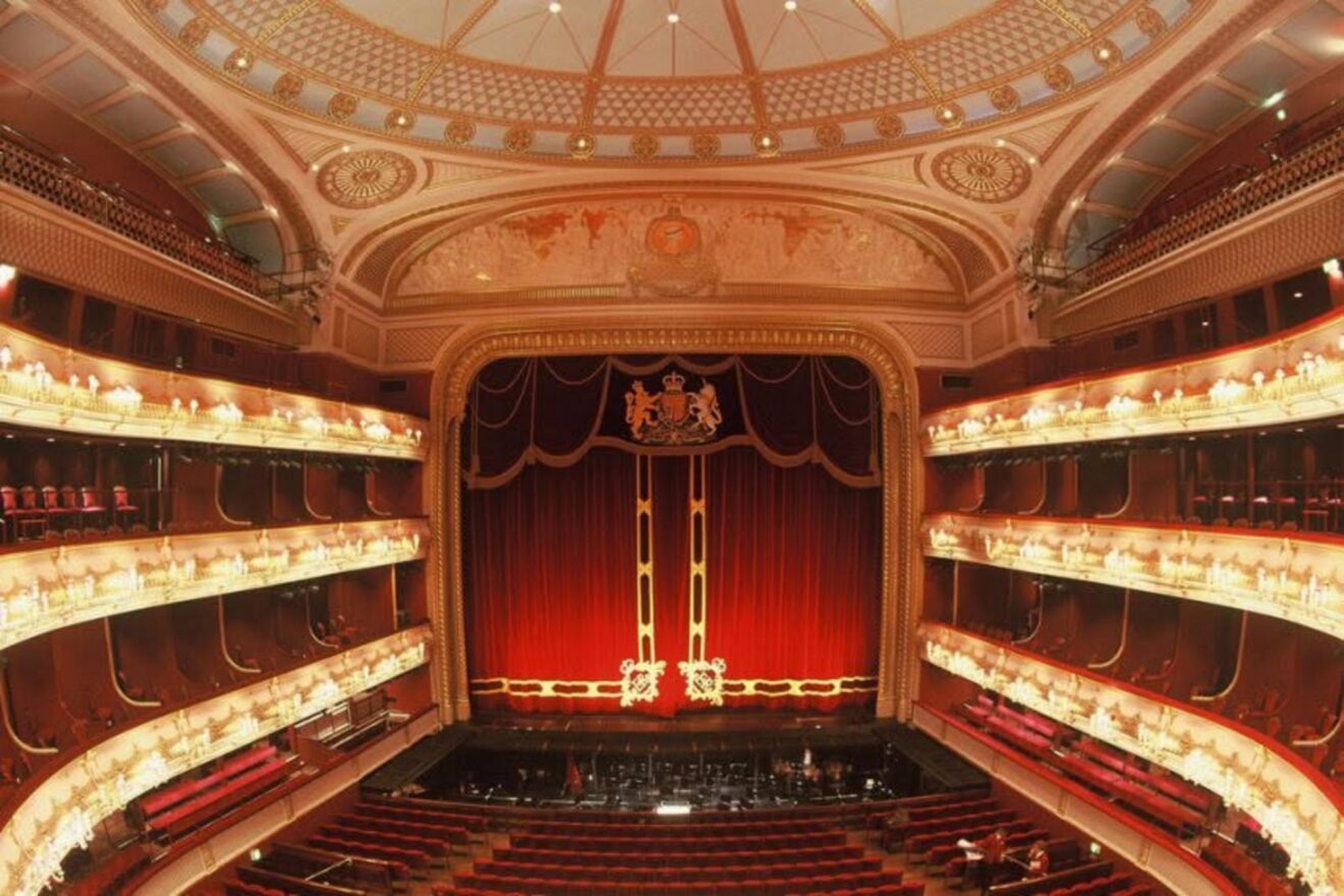 Interior del Royal Opera House (Covent Garden) de Londres