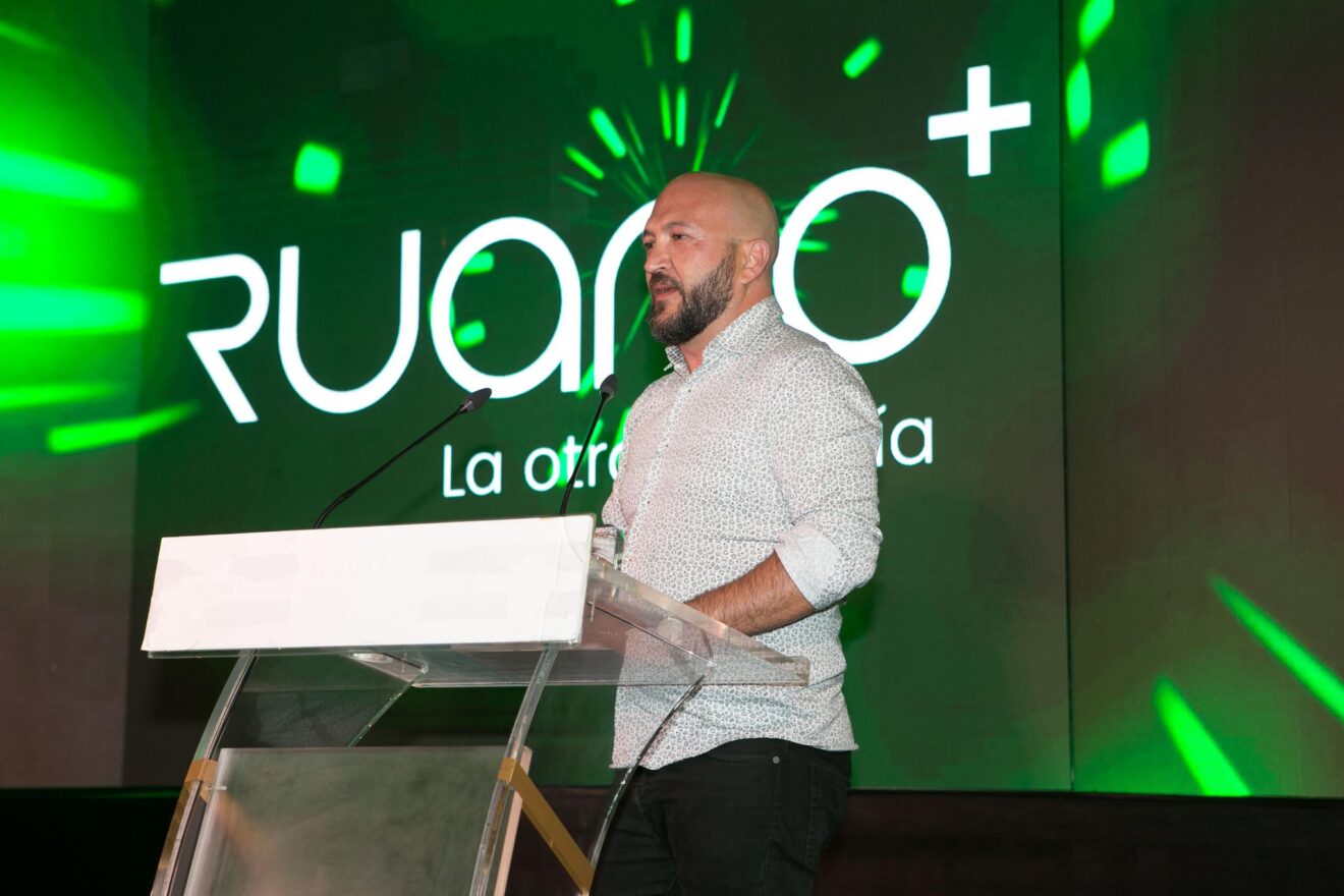 Representante de Ruano Energía en la III Gala del Comercio y Empresas de Ondara