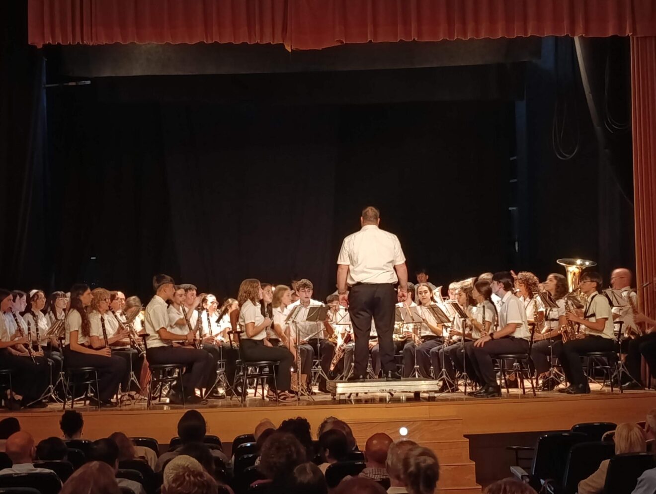 La Unió Musical d'Ondara en el concierto homenaje a Valerià Gil