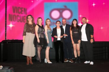Representantes de Vicen d’Ondara Òptics en la III Gala del Comercio de Ondara
