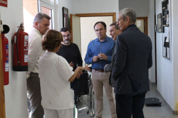 Visita de la Generalitat al Centro de Salud de Els Poblets