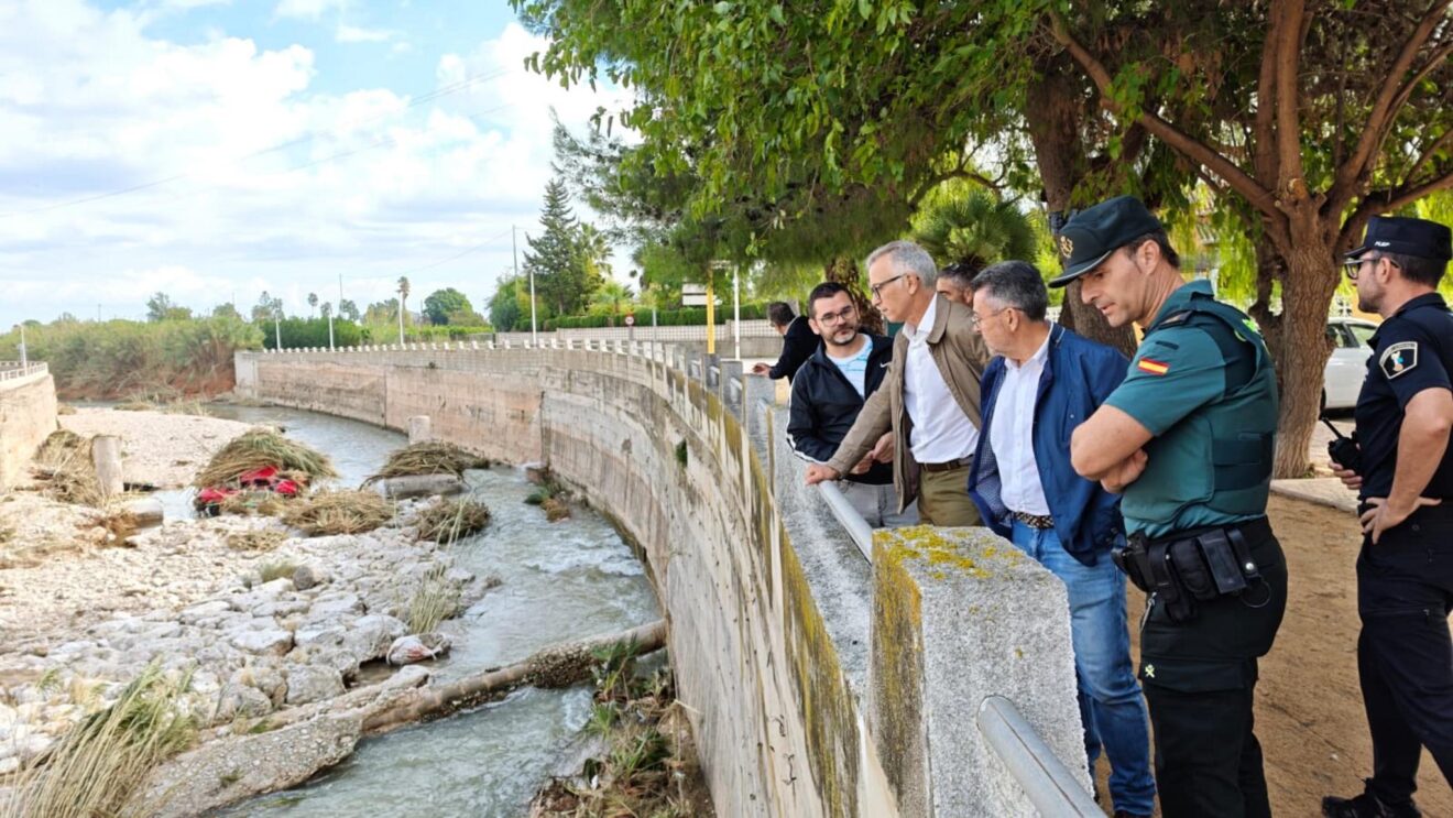 Visita institucional a los daños de la DANA en Els Poblets